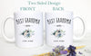Best Grandpa and Grandma Ever Individual or Mug Set - White Ceramic Mug