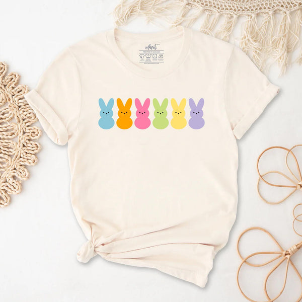 Easter Peeps Shirt Sweatshirt | Cute Easter Shirt, Happy Easter Shirt, Easter Tee, Women Easter Tee, Cute Bunny Tee, Easter Peeps Sweatshirt