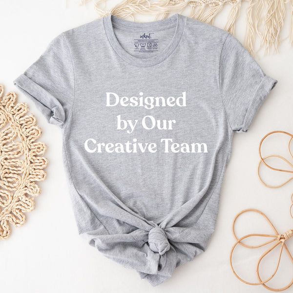 Your Custom Design T-Shirt - Created by Our Designer | Personalized Company Logo Shirt, Business Logo Shirt, Custom School Logo