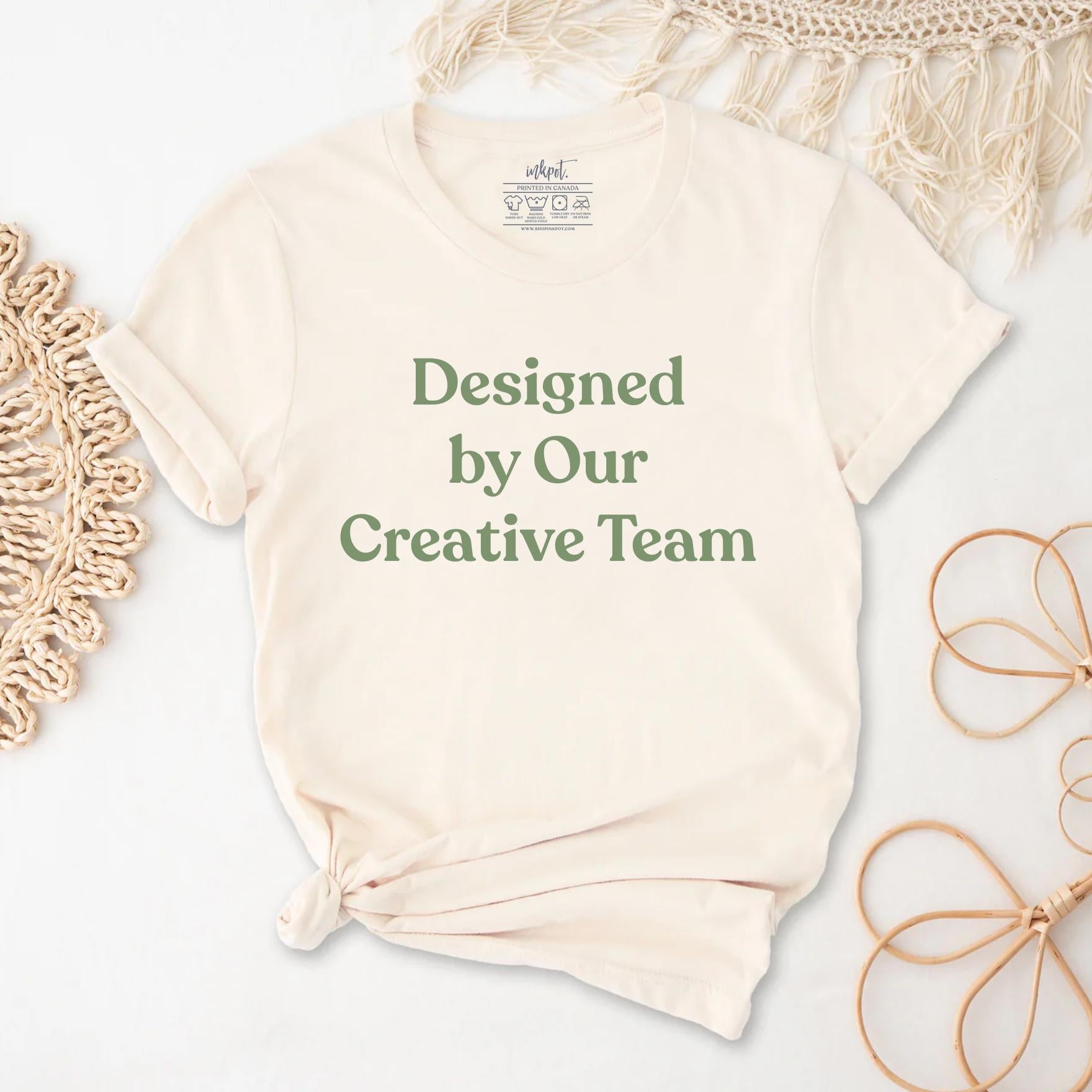 Your Custom Design T-Shirt - Created by Our Designer | Personalized Company Logo Shirt, Business Logo Shirt, Custom School Logo