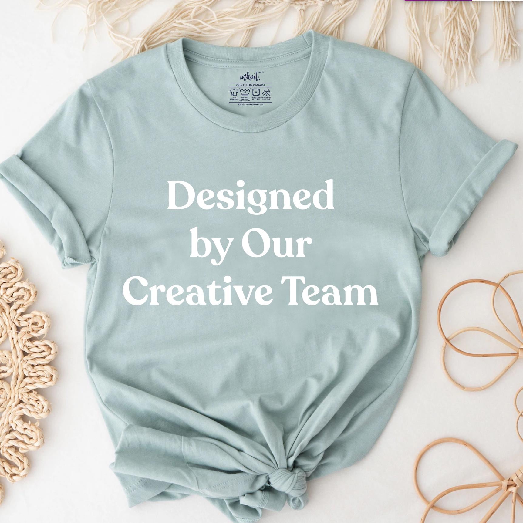 Your Custom Design T-Shirt - Created by Our Designer | Personalized Company Logo Shirt, Business Logo Shirt, Custom School Logo