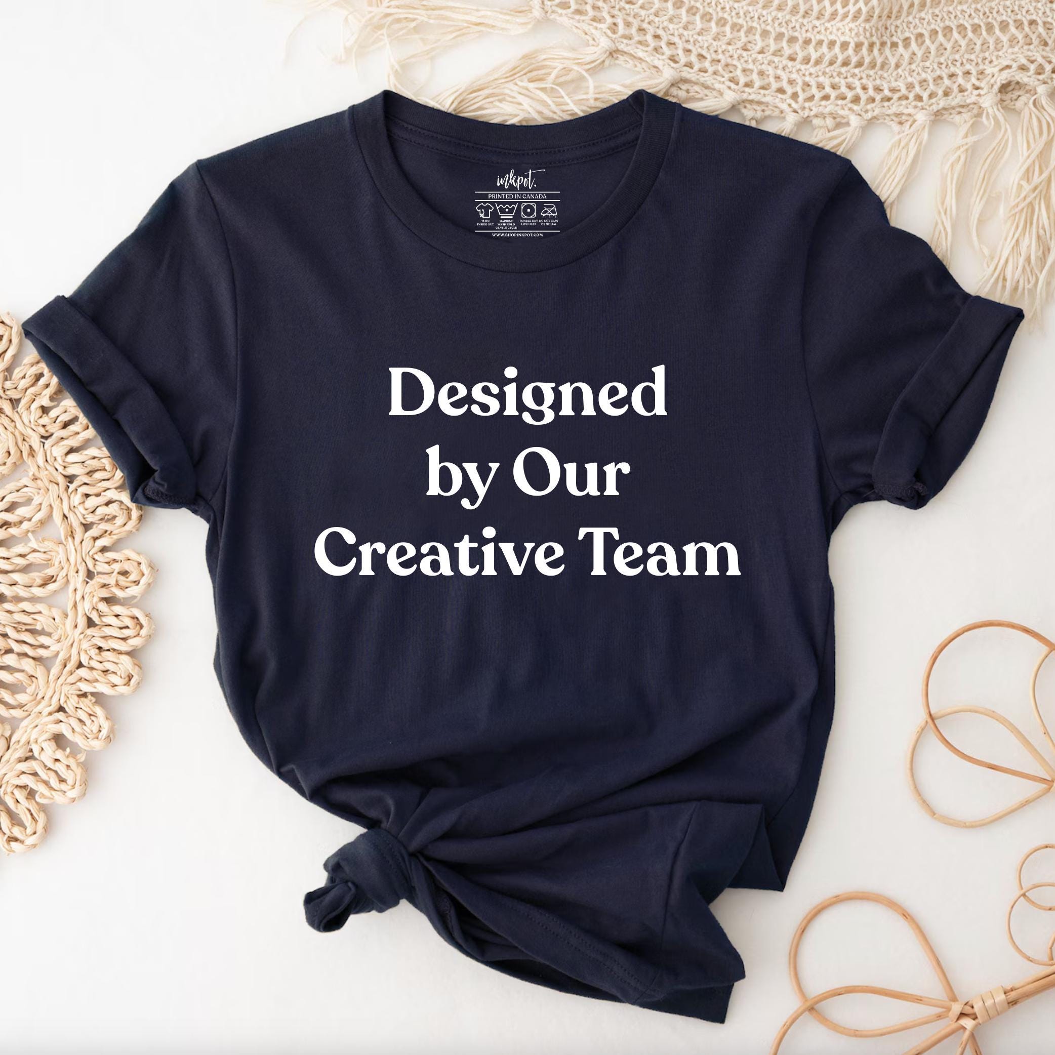 Your Custom Design T-Shirt - Created by Our Designer | Personalized Company Logo Shirt, Business Logo Shirt, Custom School Logo