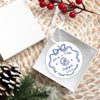 Personalized First Christmas Engaged Ornament 2025 | Ceramic Engagement Keepsake, Couples Ornament, Engagement, Newly Engaged Ornament