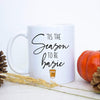 Tis The Season To Be Basic - White Ceramic Mug