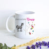 Custom Unicorn Profession - White Ceramic Mug - Inkpot