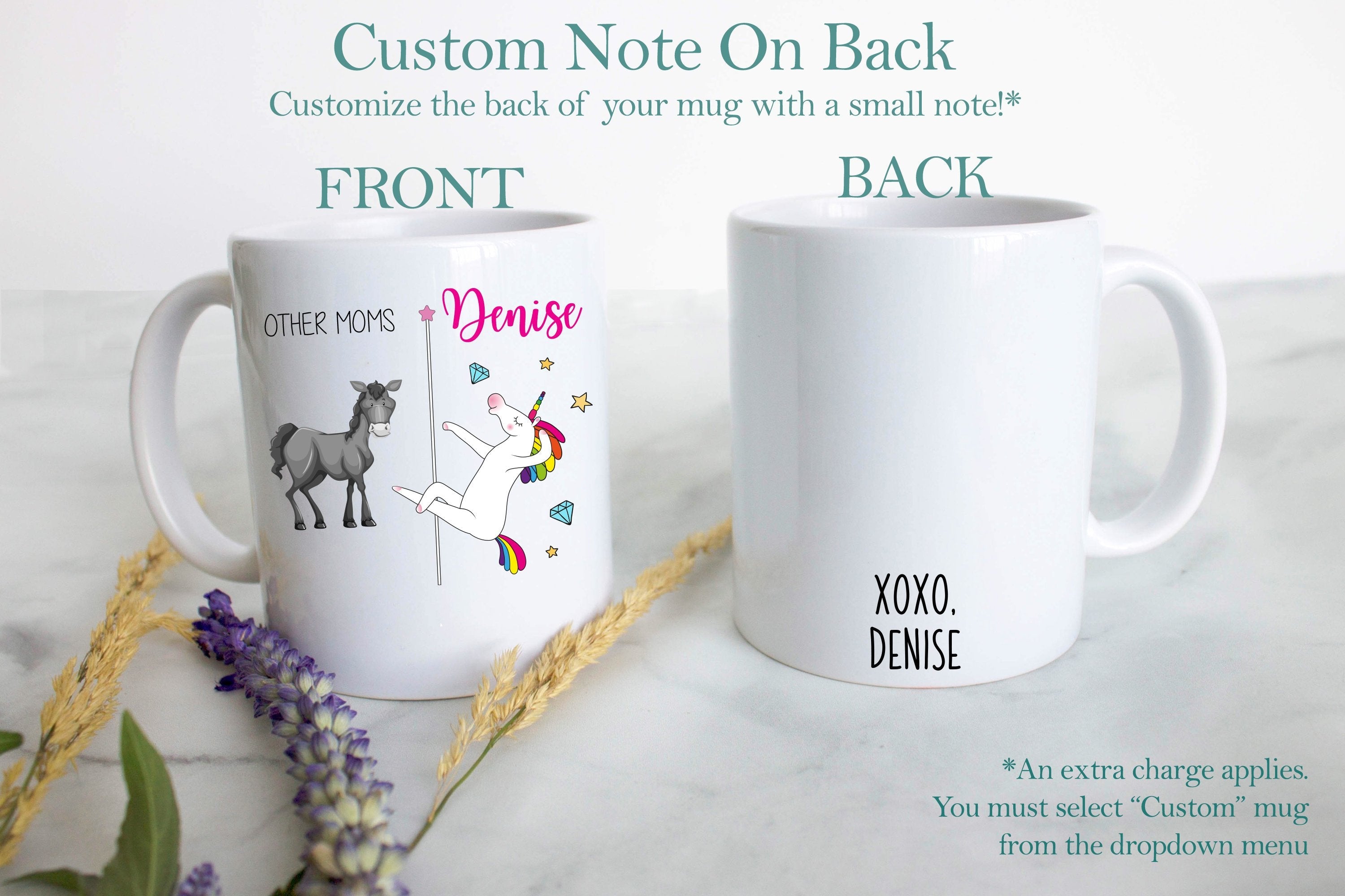 Other Moms Vs. You Unicorn - White Ceramic Mug