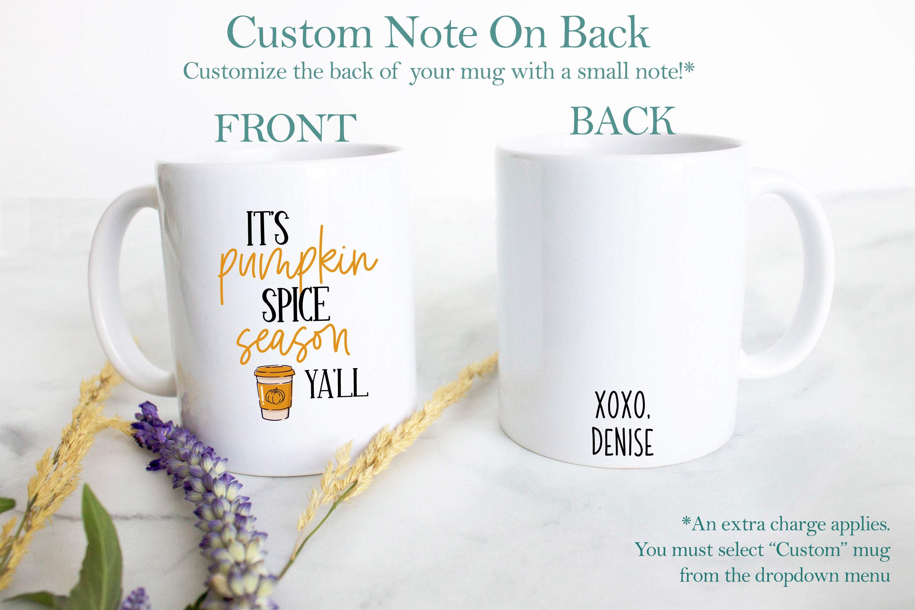 It's Pumpkin Spice Season Yall - White Ceramic Mug