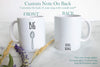 Big Soon and Little Spoon Individual or Mug Set  - White Ceramic Mug - Inkpot