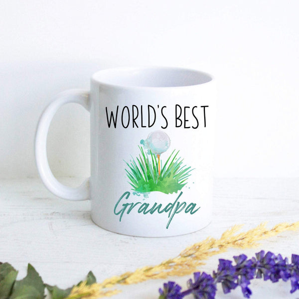 World's Best Grandpa - White Ceramic Mug - Inkpot