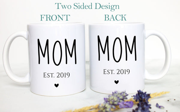 Mom and Dad Individual or Mug Set #3 - White Ceramic Mug - Inkpot