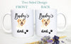 Personalized Labrador Mom and Dad Individual or Mug Set - White Ceramic Custom Mug