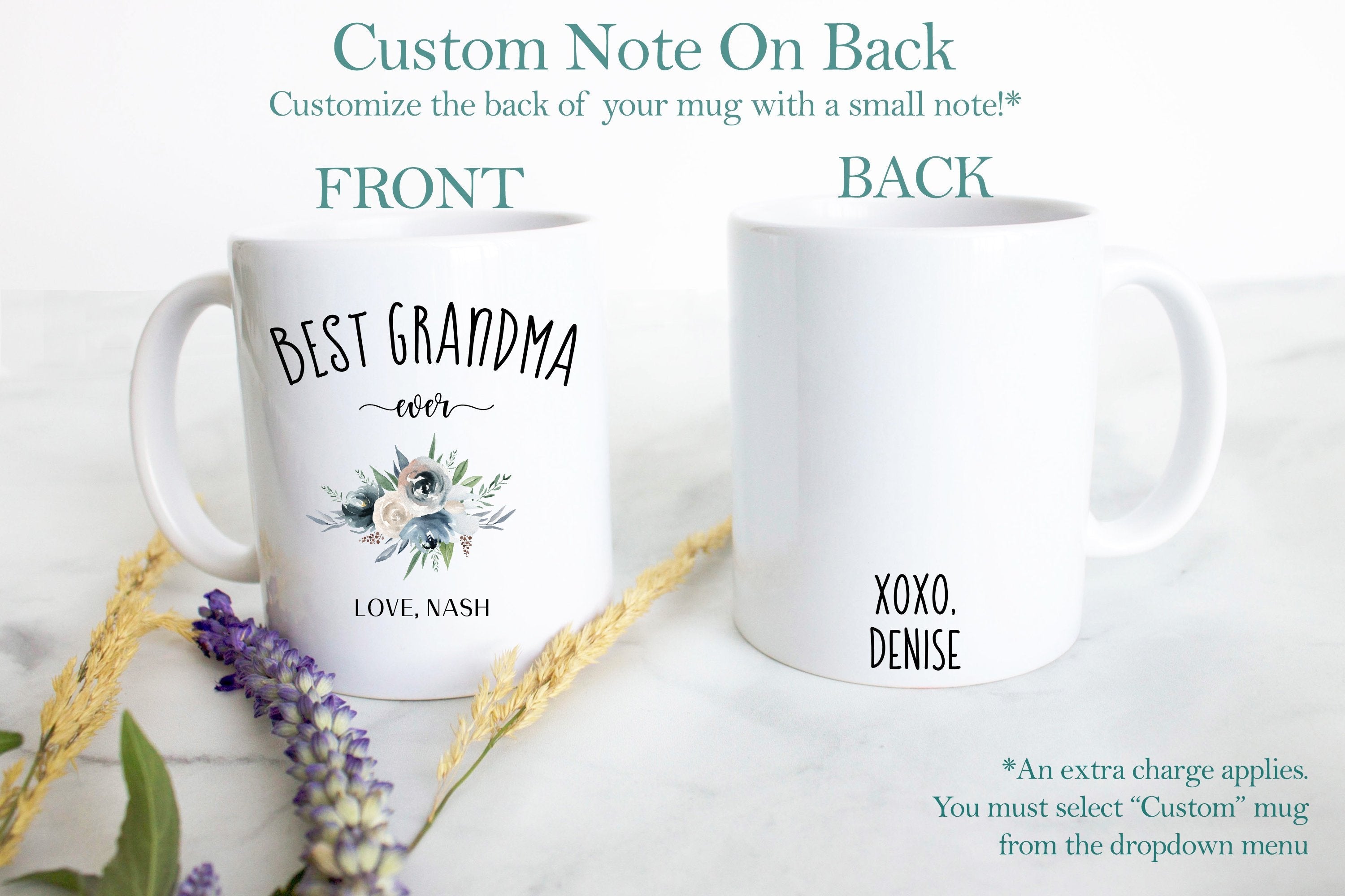 Best Grandpa and Grandma Ever Individual or Mug Set - White Ceramic Mug - Inkpot