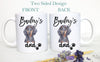 Personalized Dachshund Mom and Dad Individual or Mug Set - White Ceramic Custom Mug