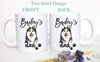 Personalized Husky Mom and Dad Individual or Mug Set - White Ceramic Custom Mug