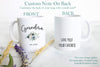 Grandpa and Grandma Winter Individual or Mug Set - White Ceramic Mug - Inkpot