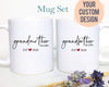 Grandpa and Grandma Again Individual or Mug Set #2 - White Ceramic Mug - Inkpot