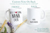 Best Fucking Nana - White Ceramic Mug - Inkpot