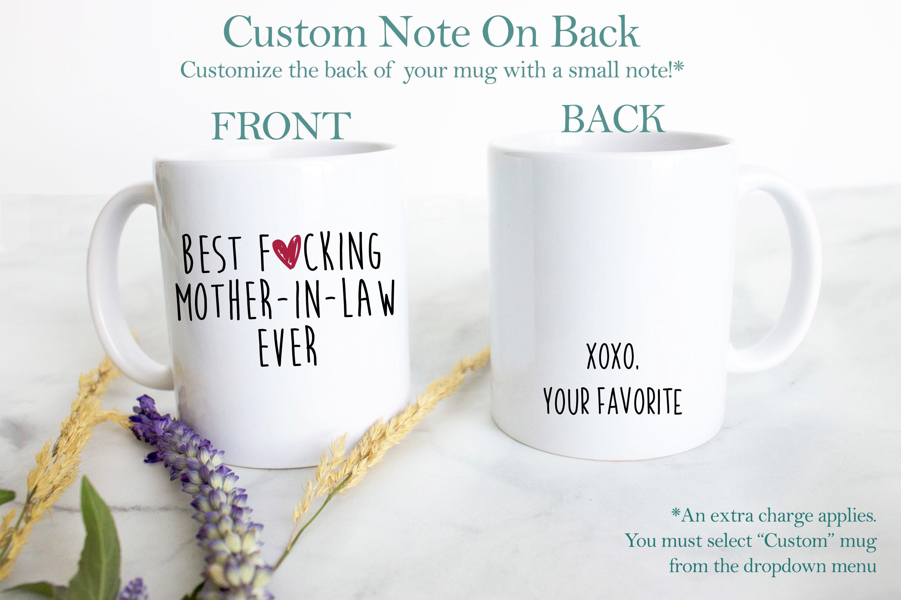 Best Fucking Mother In Law  - White Ceramic Mug - Inkpot