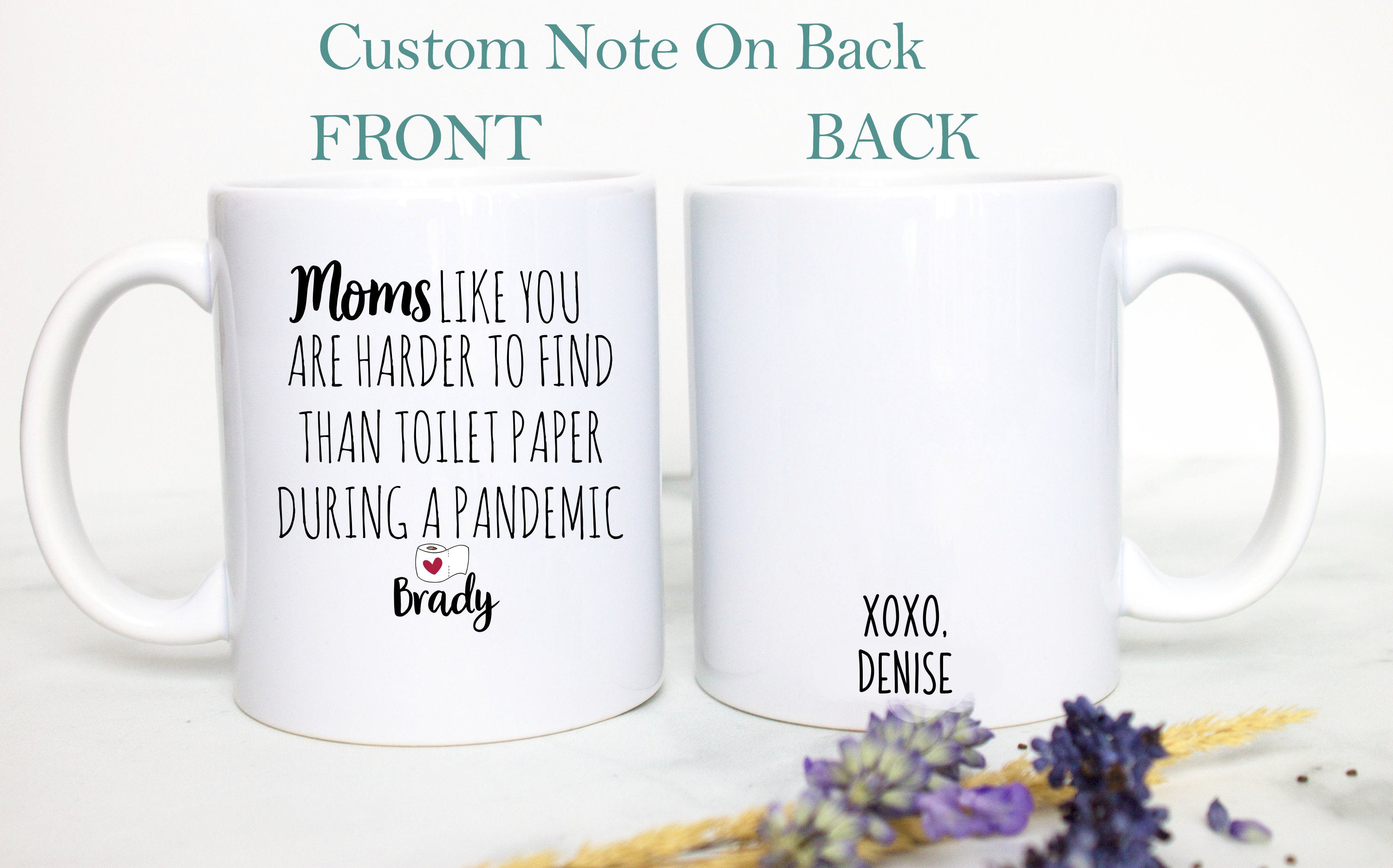 Funny Pandemic Mom Gift, Gag Gift, Mother's Day Gift, Mom Gift Ideas, Christmas Gift, Mom Birthday Gift Personalized Mom Mug Quarantine Gift