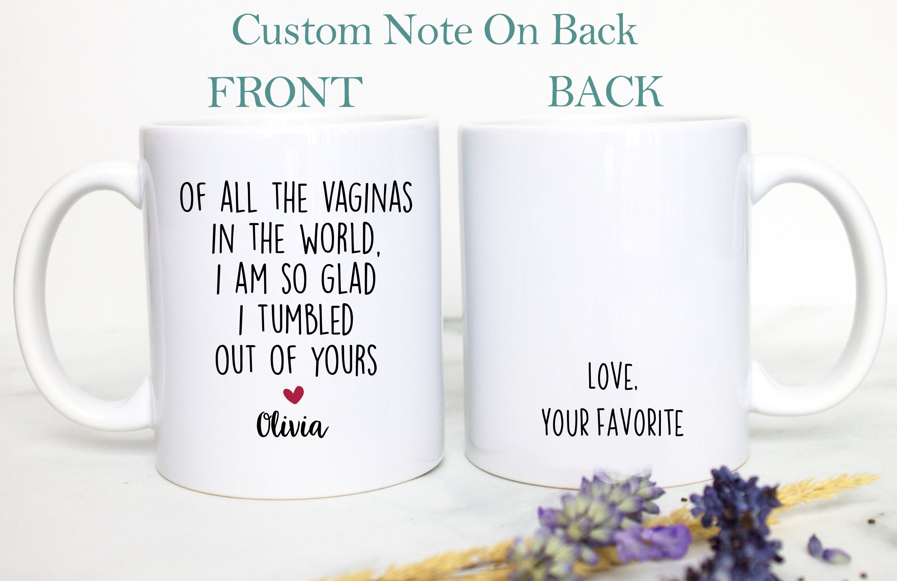 Personalized Mother's Day Gift, Funny Mom Gift, Gift from Daughter, Mom Gift Ideas, Mom Christmas Gift, Mom Birthday Gift, Mom Mug, Mom Life