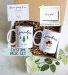 Pregnancy Announcement Gift Box | Promoted Grandma and Grandpa, Baby Announcement, New Grandparents Mug, Grandparents Gift, Pregnancy Reveal