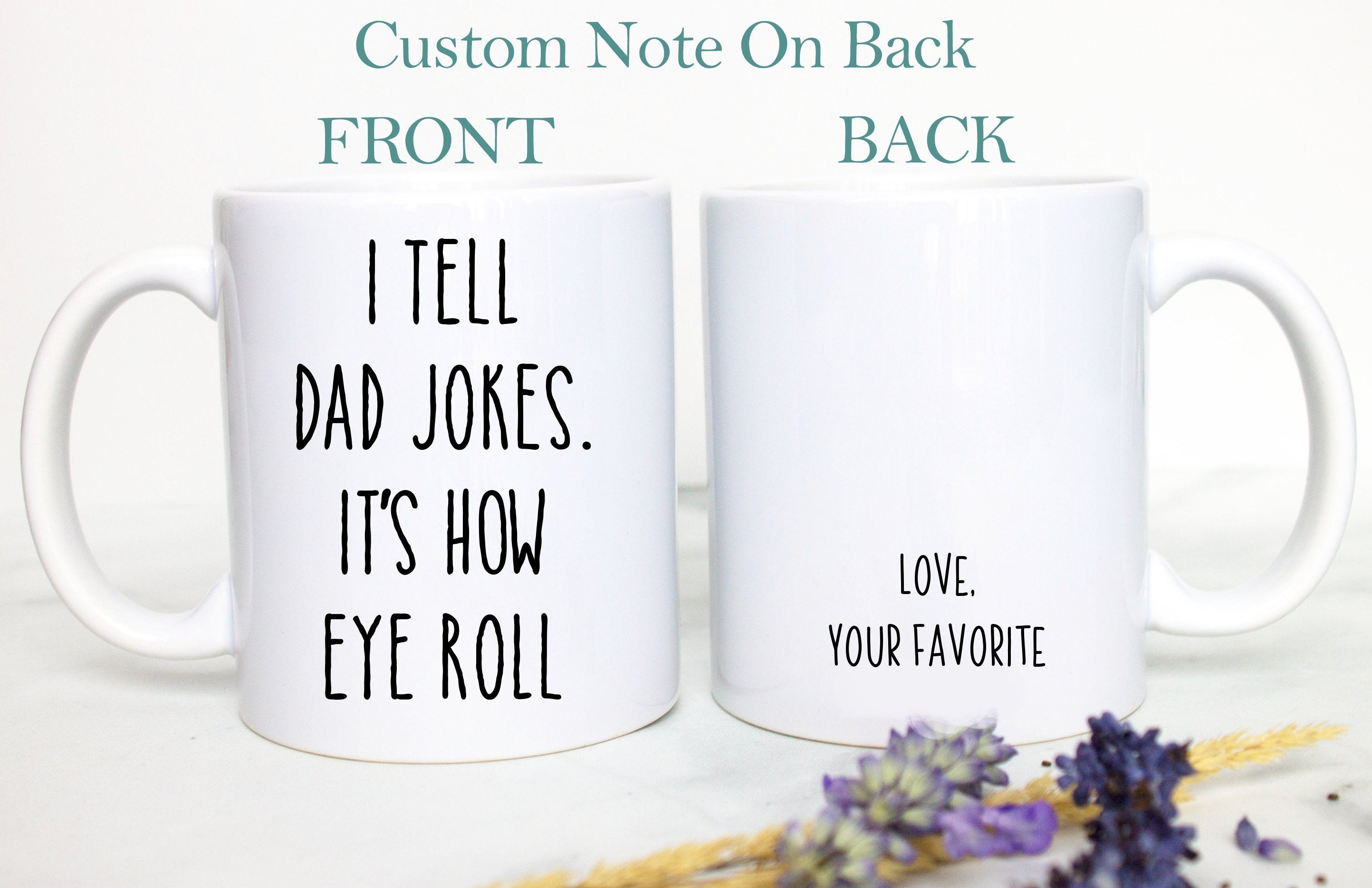 Dad Jokes Mug, Father's Day Gift, Best Dad Gift, Father's Day Mug, Custom Funny Gift for Dad,Christmas Gift, Thank You Dad, Funny Dad Mug