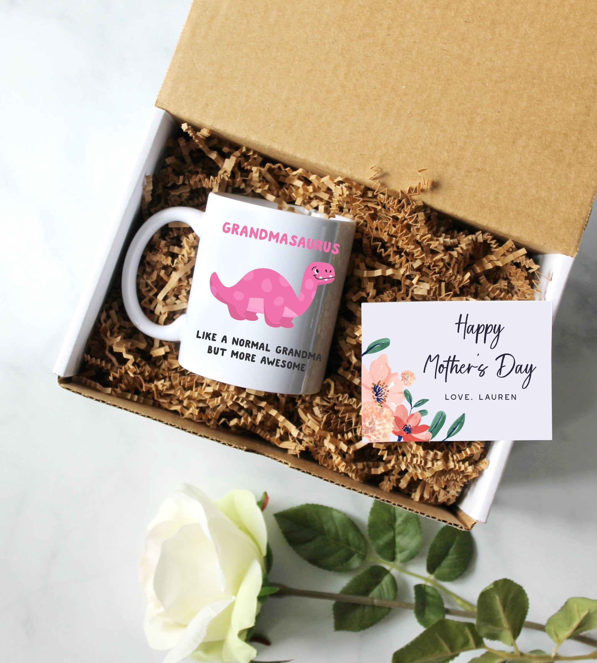 Personalized Mother's Day Gift Box | Gift for Nana, Grandma Gift Box, Custom Nana Gift, Best Nana Ever, World's Best Nana Gift, Grandma Mug