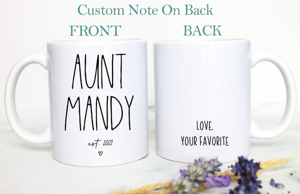 Promoted to Aunt and Uncle Individual OR Mug Set, Wow Look At You Becoming An Uncle Aunt, New Aunt Mug, New Uncle Gift, Baby Announcement