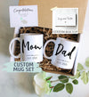 Expecting Parents Gift Box | New Parents Gift Set, Baby Announcement, New Mom Mug, New Dad Gift, Pregnancy Reveal, Baby Shower Gift Box