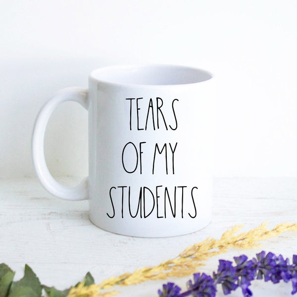 Personalized Teacher Gift, Teacher Appreciation Gift, Custom Teacher Gift Idea, Tears of my Students, Professor Gift Idea,Funny Teacher Gift