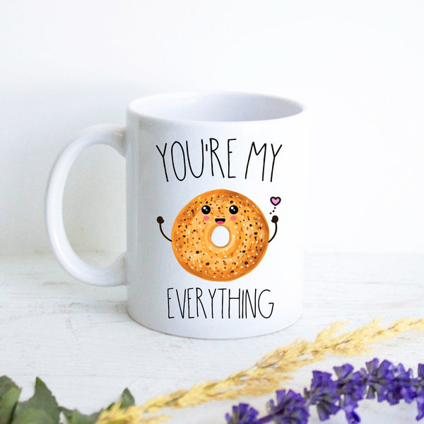 You're My Everything Mug | Valentines Day Gift, Boyfriend Girlfriend Anniversary Gift, Husband Gift, Valentine's Day Mug, Wife Gift