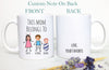 Custom Baby Face Photo Gift For Mom Dad Individual OR Mugset