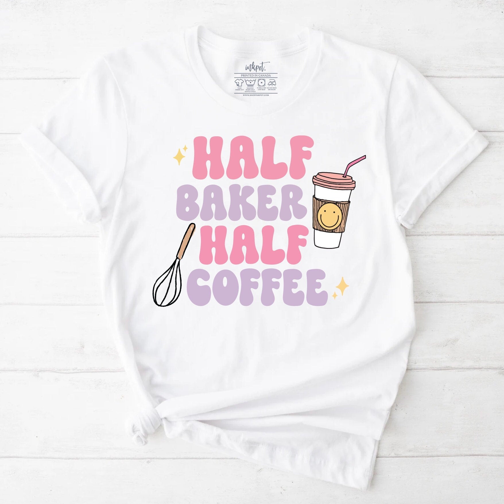 Half Baker Half Coffee T-Shirt