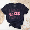 Baker Retro T-Shirt | Baking Shirt, Gift For Baker, Baker T-Shirt, Funny Baking Shirt, Cookie Lover Shirt, Baking Mom Shirt, Baker Shirt