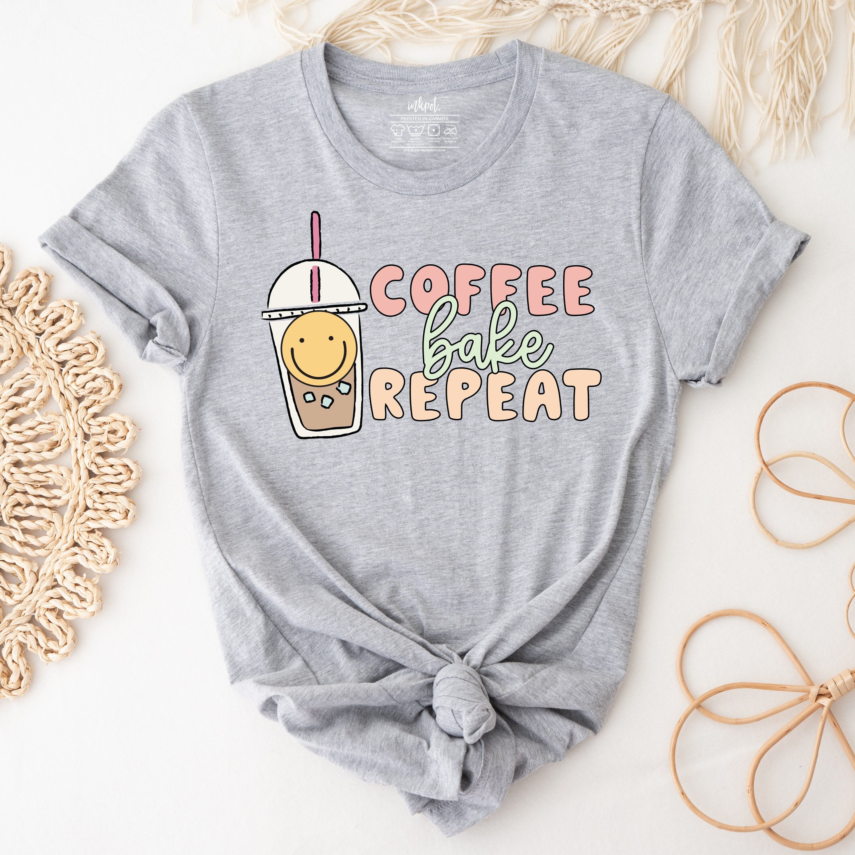 Coffee Bake Repeat T-Shirt