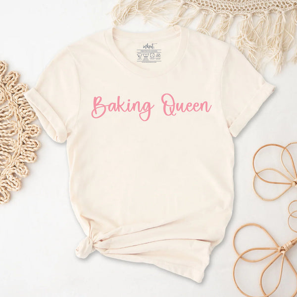 Baking Queen T-Shirt | Baking Shirt, Gift For Baker,Baker T-Shirt,Funny Baking Shirt, Bakery Gift,Baking Mom Shirt, funny baker,Bakery Shirt