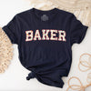 Baker Floral T-Shirt | Baking Shirt, Gift For Baker, Baker T-Shirt, Funny Baking Shirt, Cookie Lover Shirt, Baking Mom Shirt