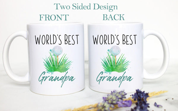 World's Best Grandpa - White Ceramic Mug