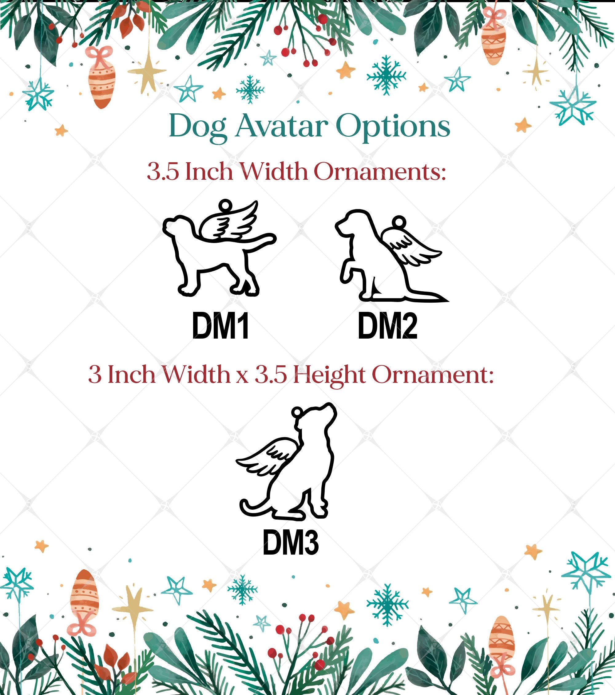 Personalized Dog Loss Ornament