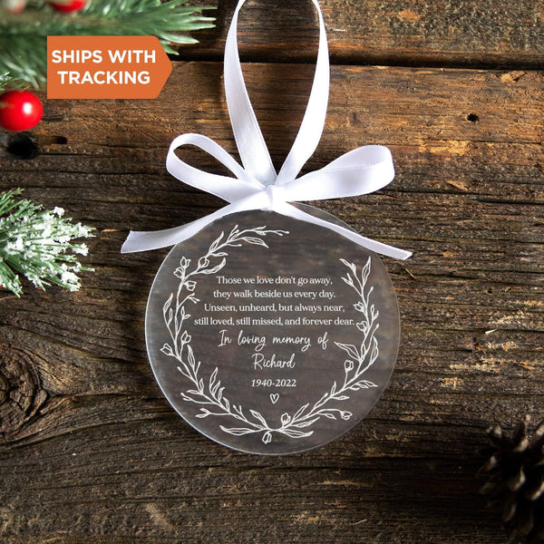 Personalized Memorial Ornament