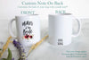 Mother of the Bride Mother of the Groom Individual or Mug Set Custom Name - White Ceramic Mug