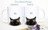 Personalized Cat Photo Mug, Cat Lovers Lady Mug, Custom Cat Gift, Pet Owner Gift, Gift for Mom Friend, Cat Gift, Cat Mom Dad, Funny Cat Gift