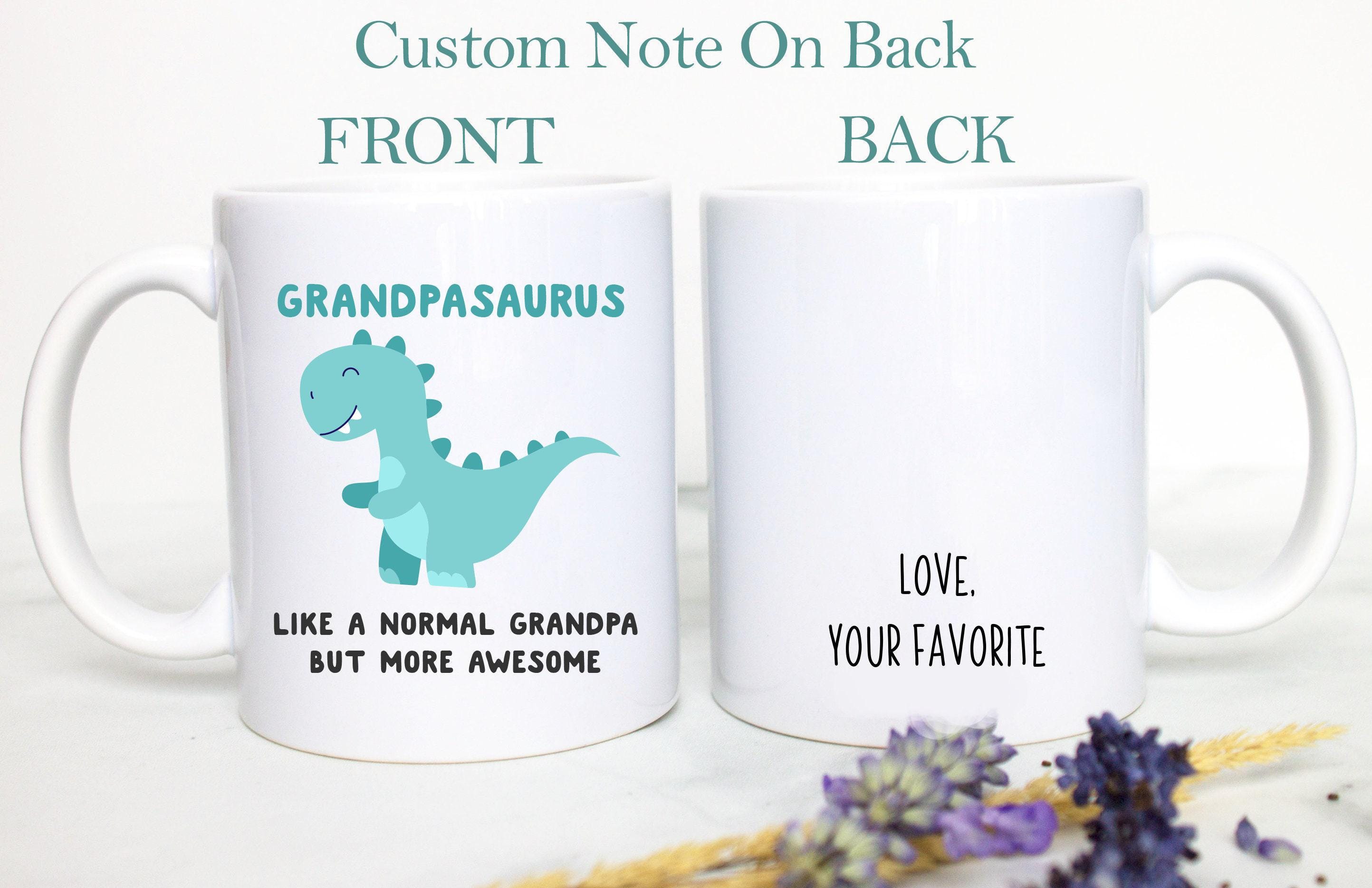 Grandmasaurus and Grandpasaurus Individual OR Mug Set