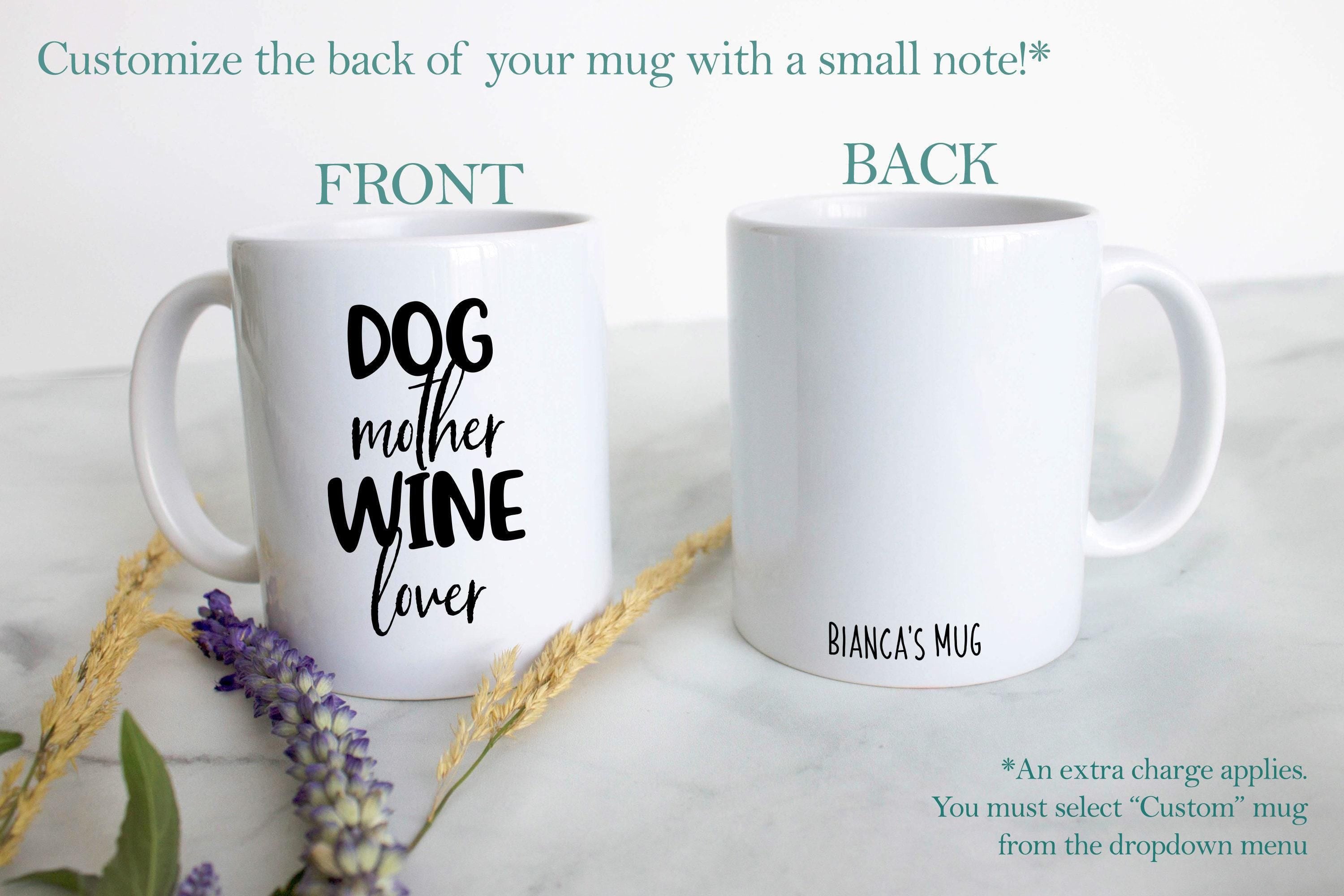 Personalized Dog Mom Mug 