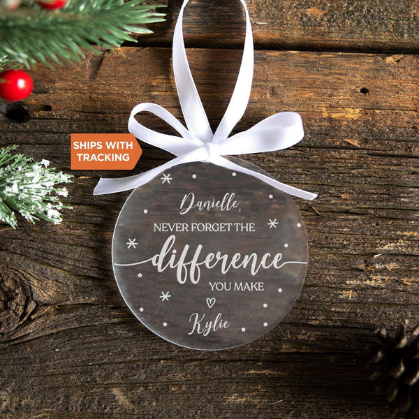 Thank You Ornament