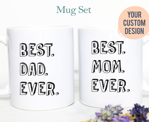 Personalized Father's Day Mother's Day Gift Individual OR Mug Set