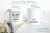 Promoted from Dog Mom and Dad to Human - White Ceramic Mug
