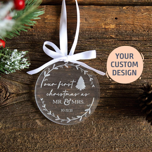 First Christmas Married Ornament