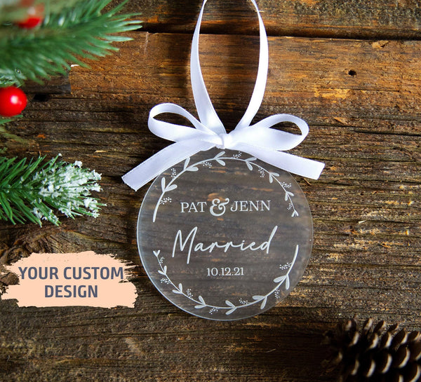 First Christmas Married Ornament