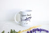 Uncle Shark Watercolor - White Ceramic Mug